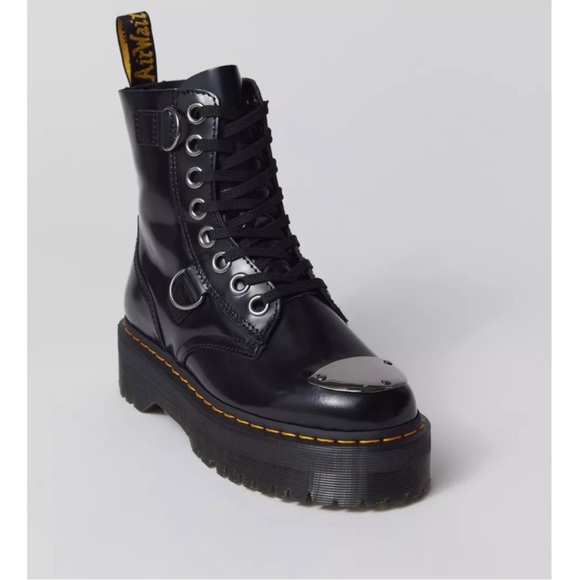 NEW Dr Martens Jadon Alt platform Moto boots black 7 - Picture 5 of 15
